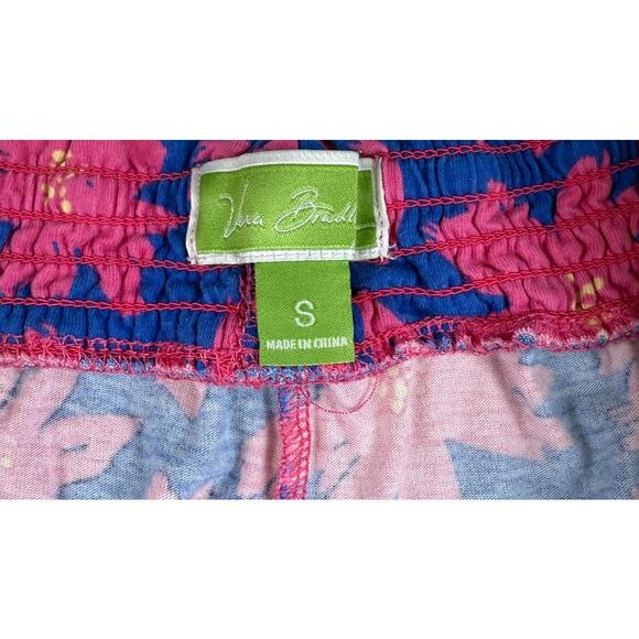 Vera Bradley Pajama Shorts Art Poppies Floral - Small - Picture 5 of 7